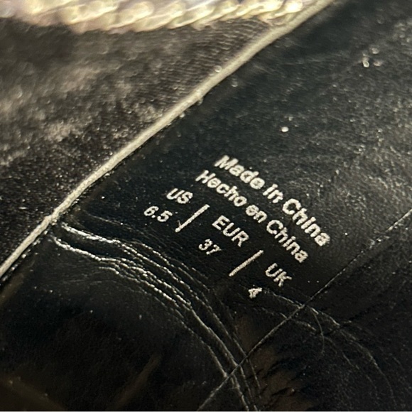 Aldo Elegant Snakeskin Pattern Ankle Boots Size 6.5 - Picture 8 of 9